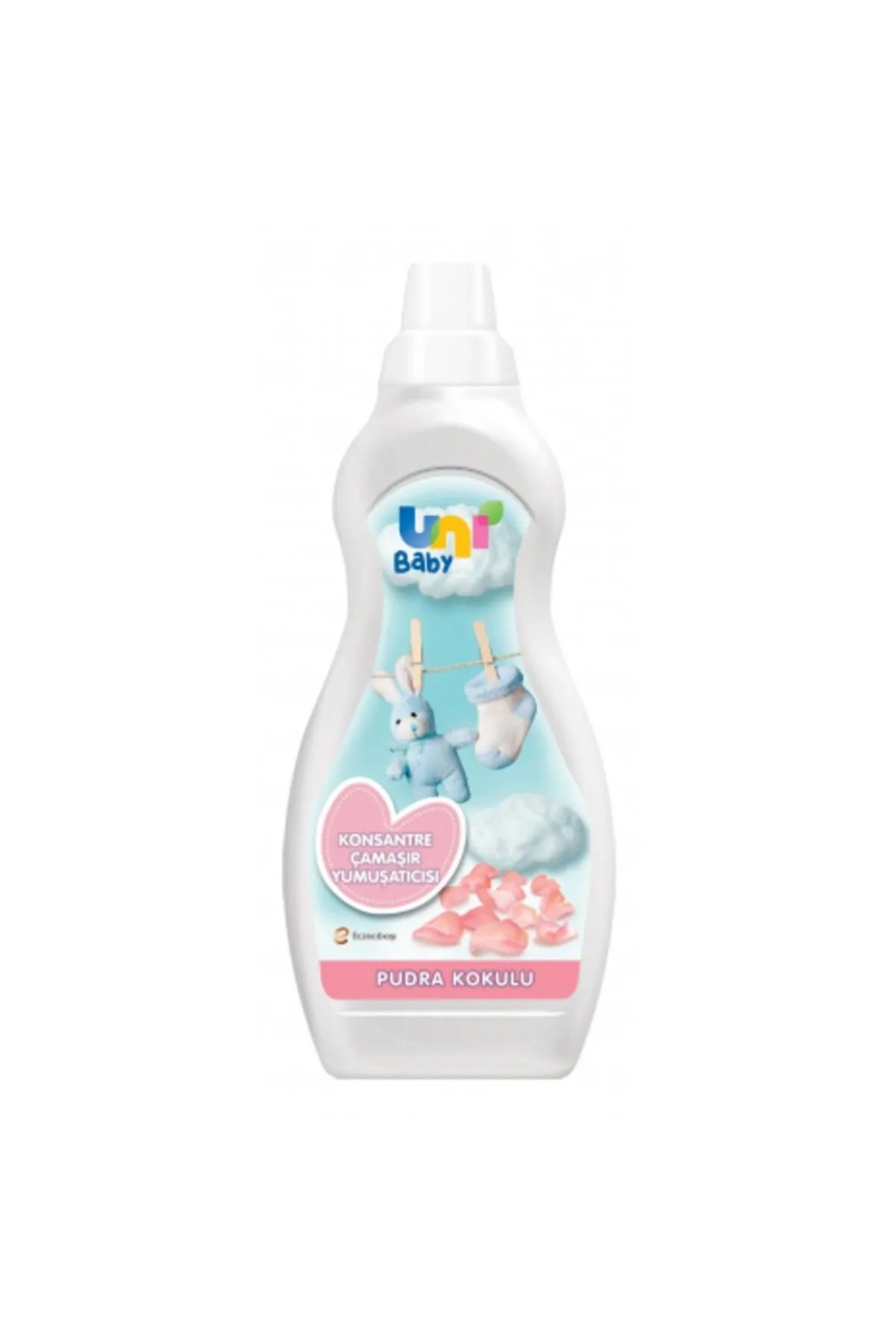 Uni Baby Konsantre Çamaşır Yumuşatıcı Pudra Kokulu - 1200 ml