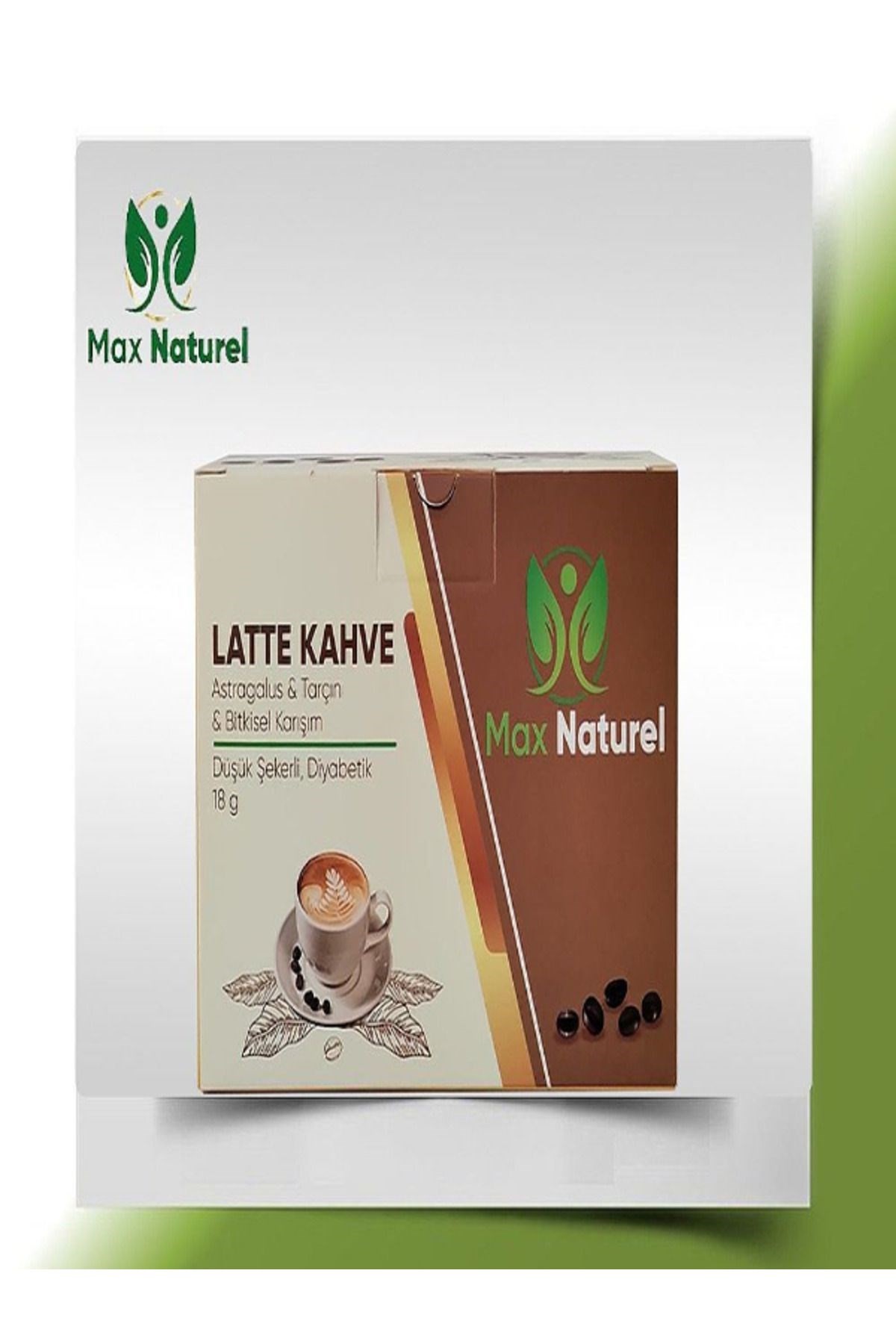 ASTRAGALUS VE TARÇIN KARIŞIMLI LATTE KAHVE - 18G X 20 ŞASE BİTKİSEL KARIŞIM