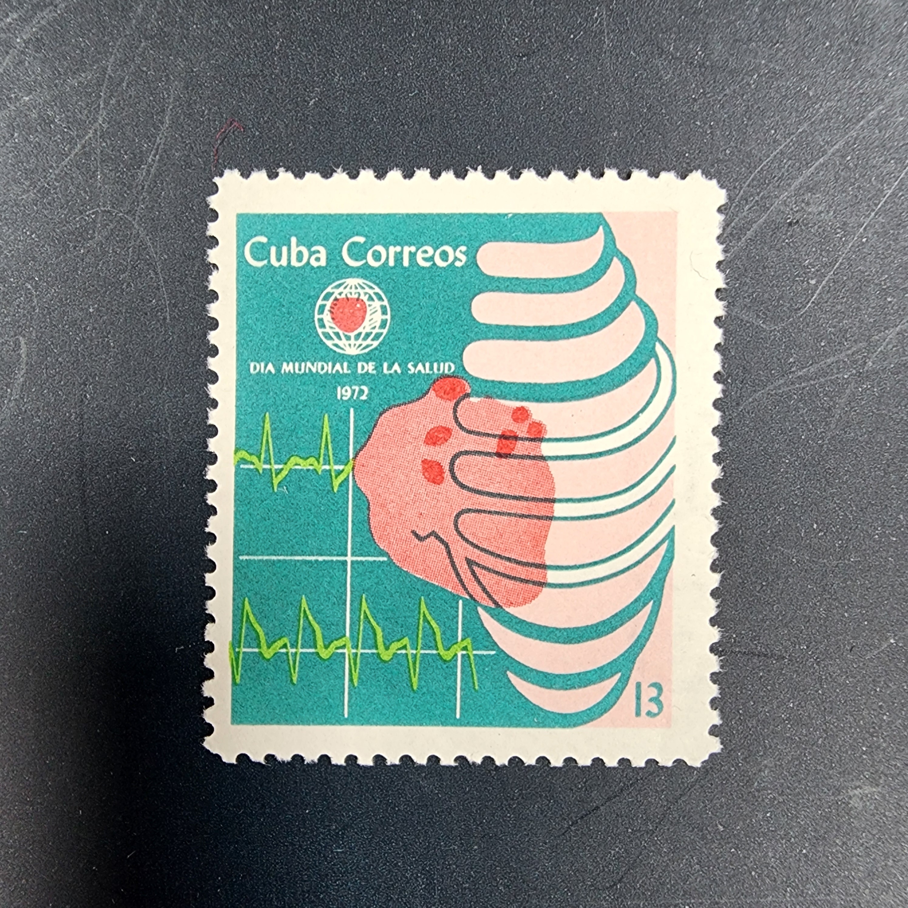 Küba, 1972, Dünya Sağlık Günü [Mi.Nr:CU 1759]