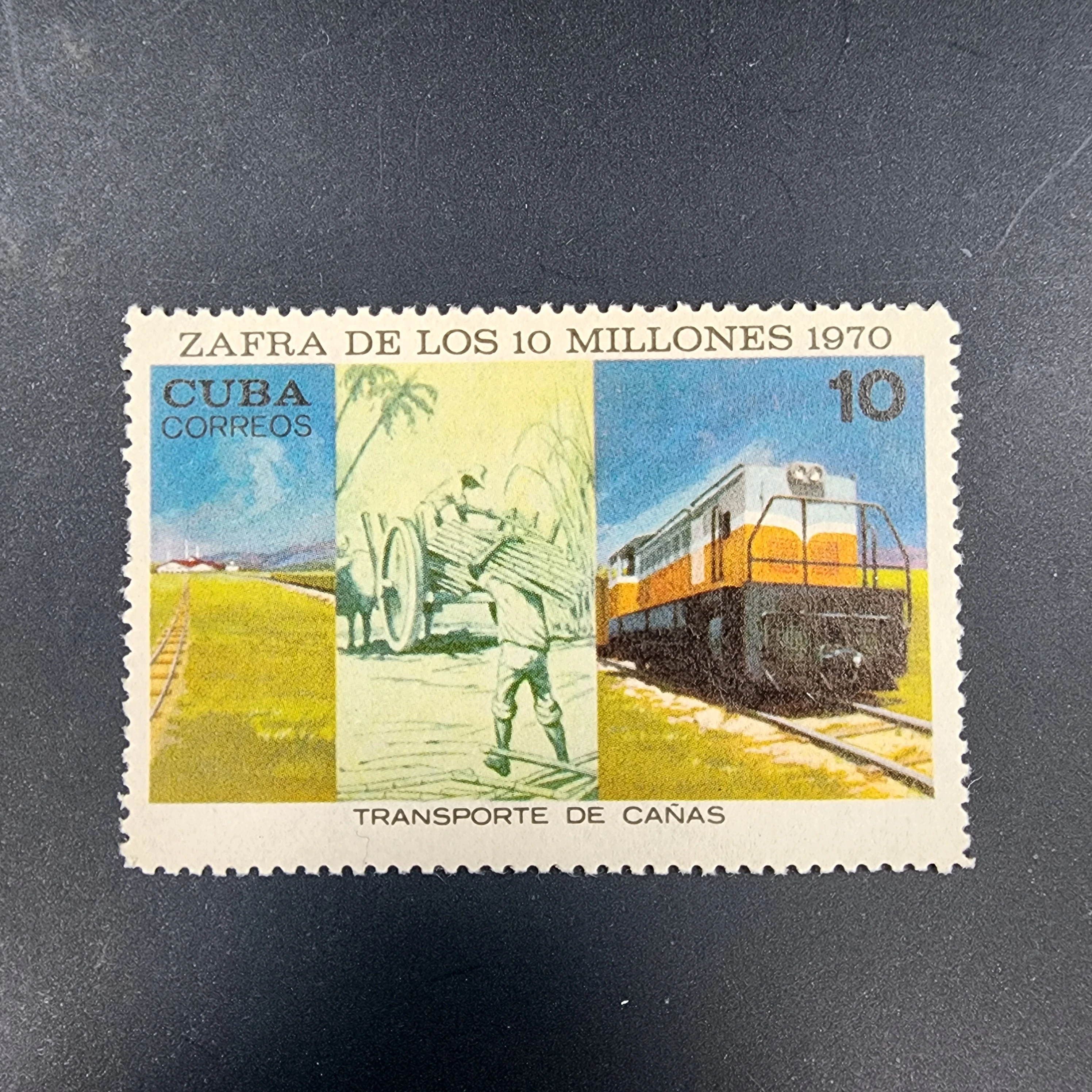 Küba, 1970, Küba Şeker Hasadı Hedefi [Mi.Nr:CU 1612]