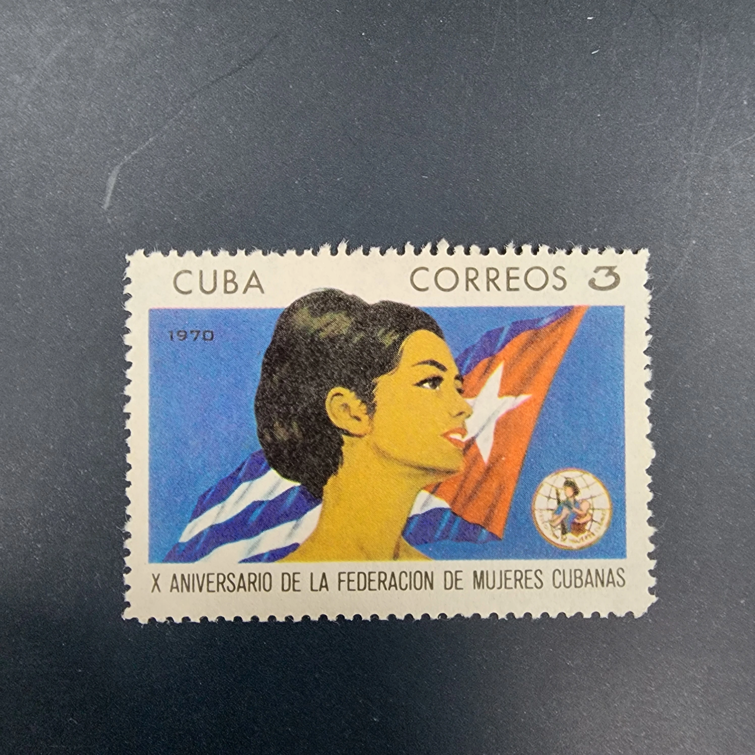 Küba, 1970, Küba Kadın Federasyonu'nun 10. Yıldönümü [Mi.Nr:CU 1618]