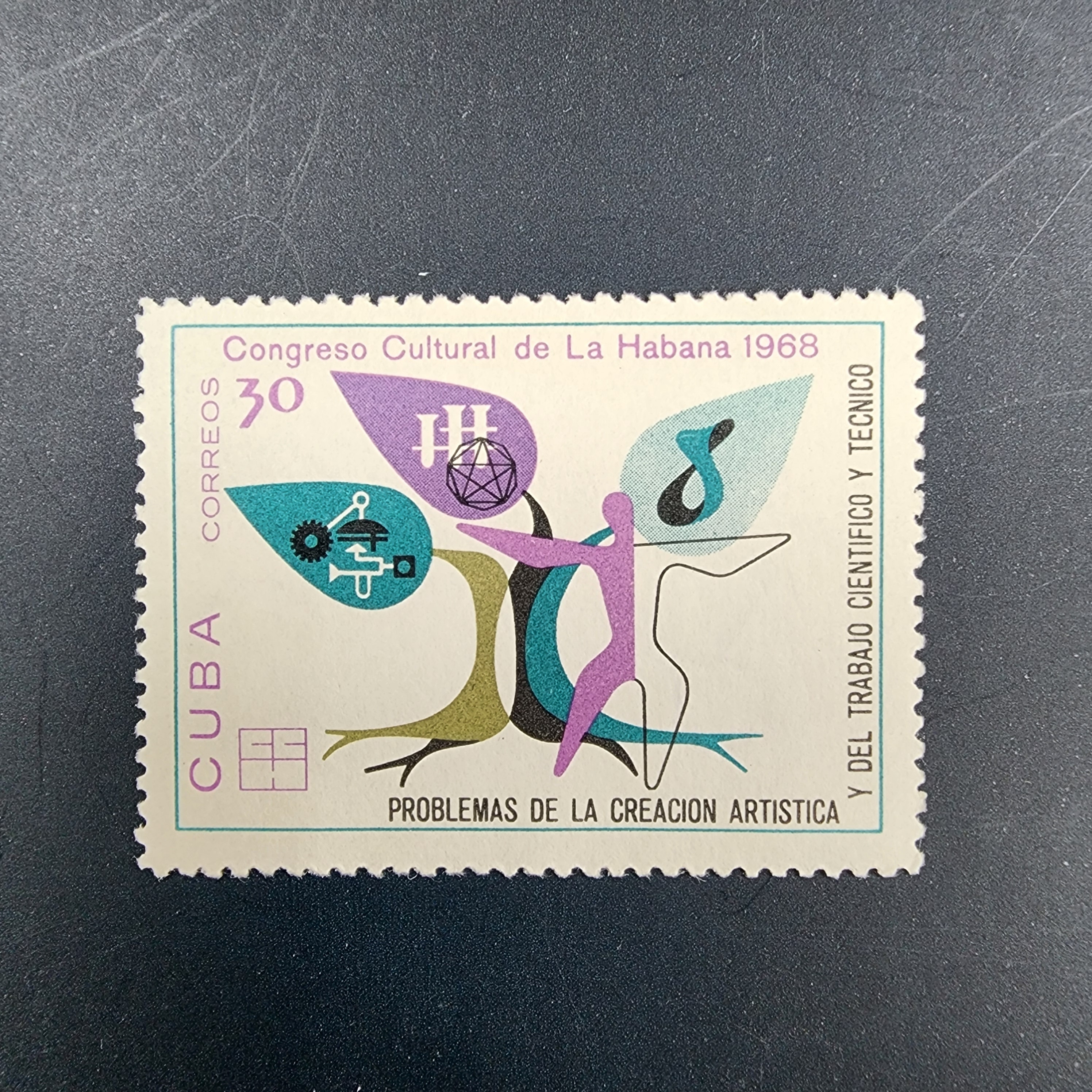 Küba, 1968, Kültür Kongresi, Havana [Mi.Nr:CU 1393]