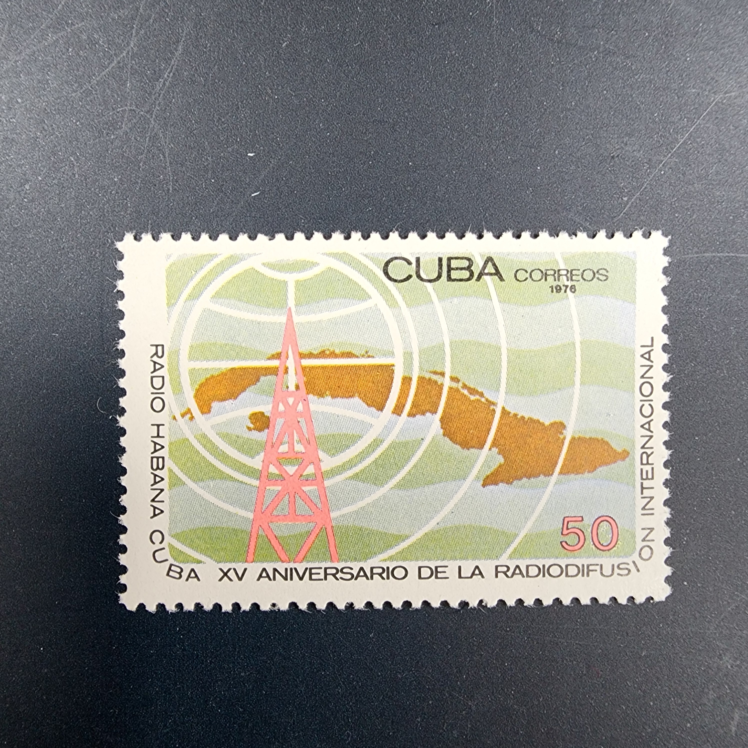 Küba, 1976, Uluslararası Yayıncılığın 15. Yıldönümü [Mi.Nr:CU 2122]