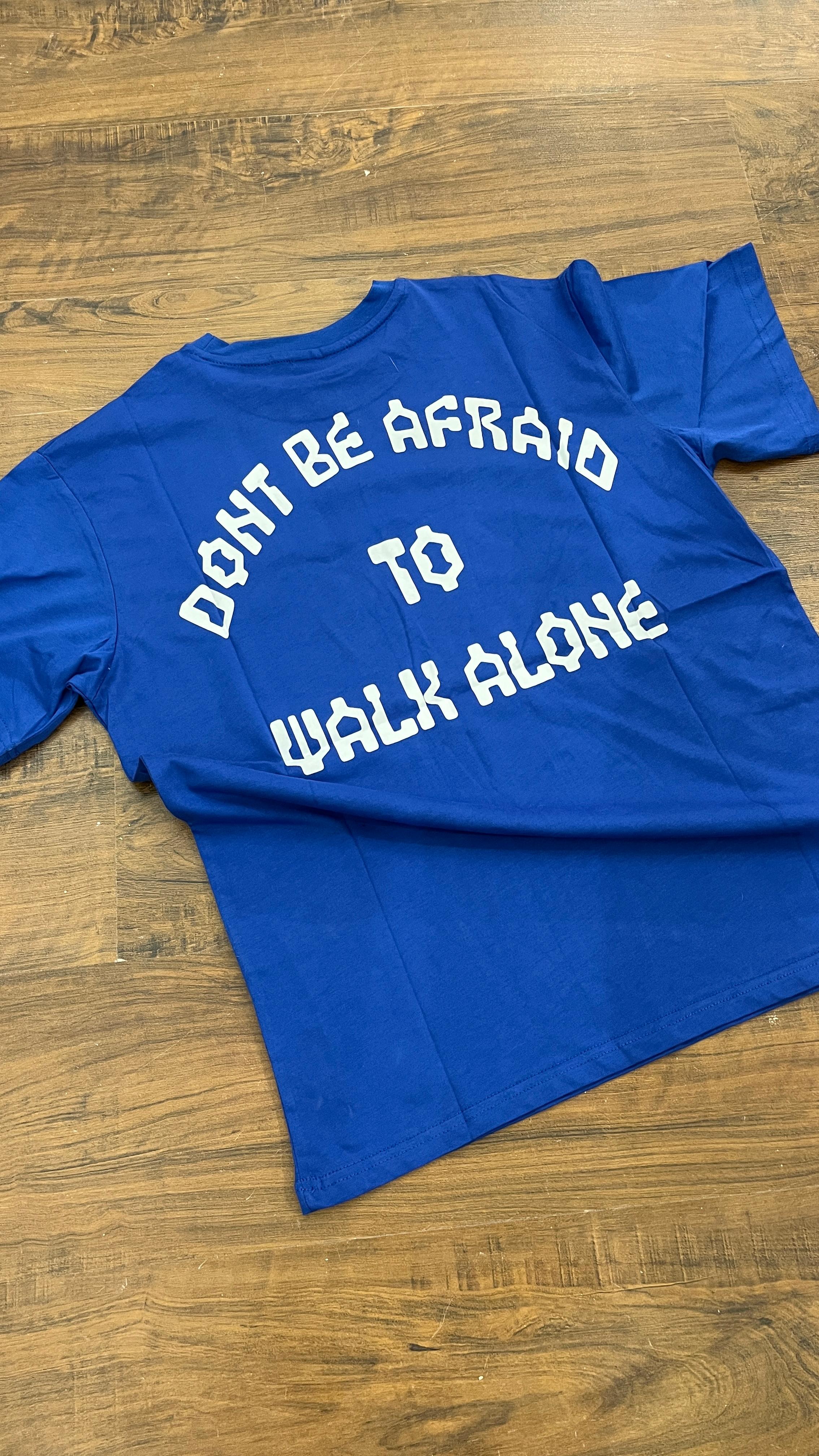 Lacivert Wander Baskılı Tshirt