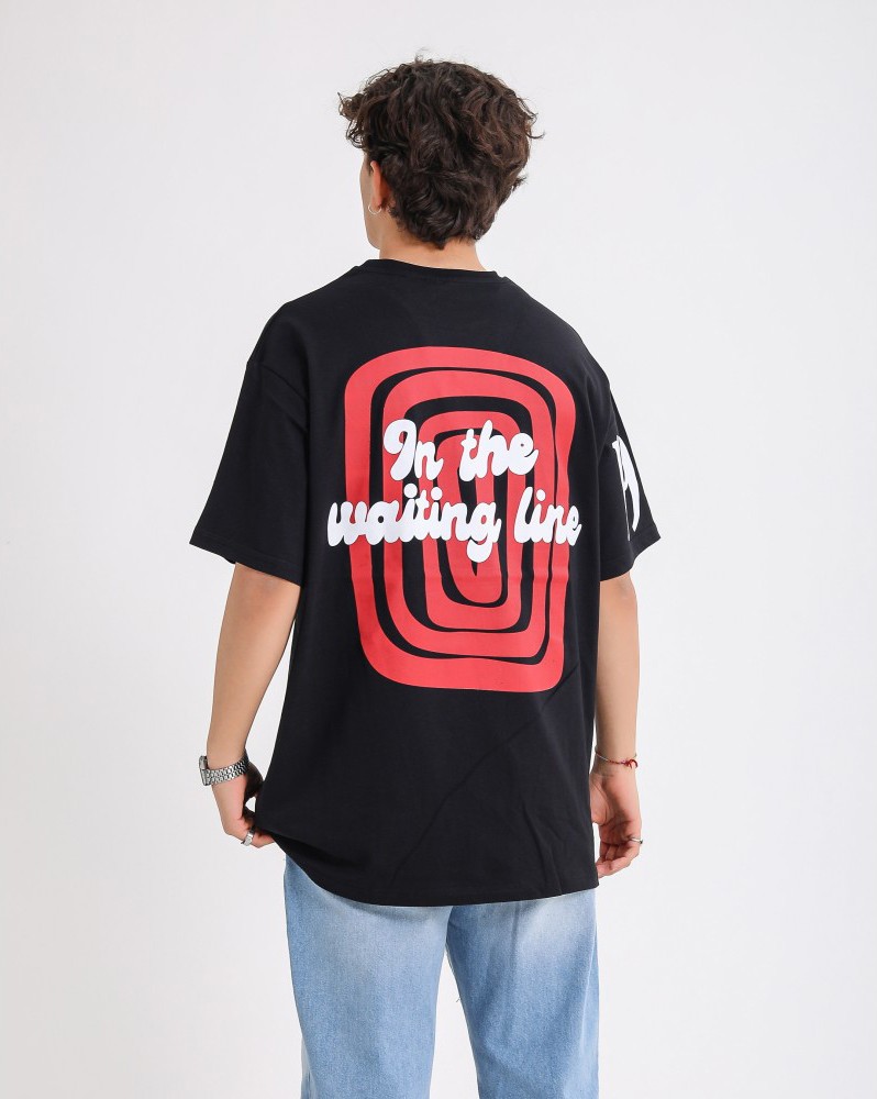 Flame Heart Baskılı Tshirt