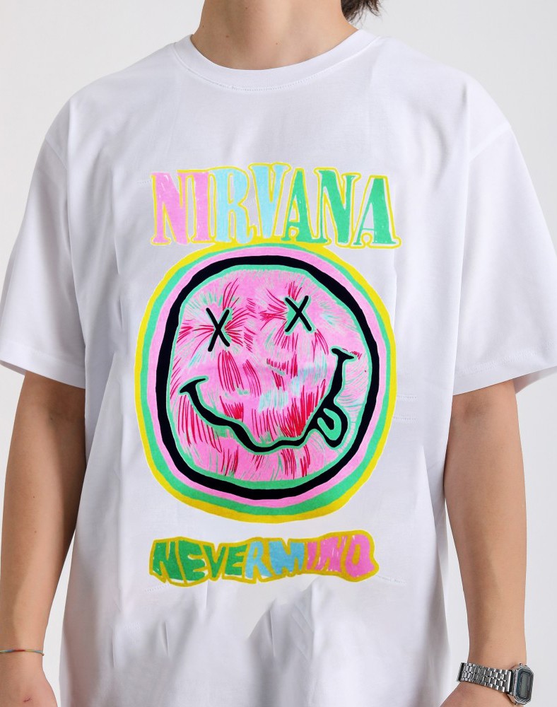 Nirvana Baskılı Tshirt