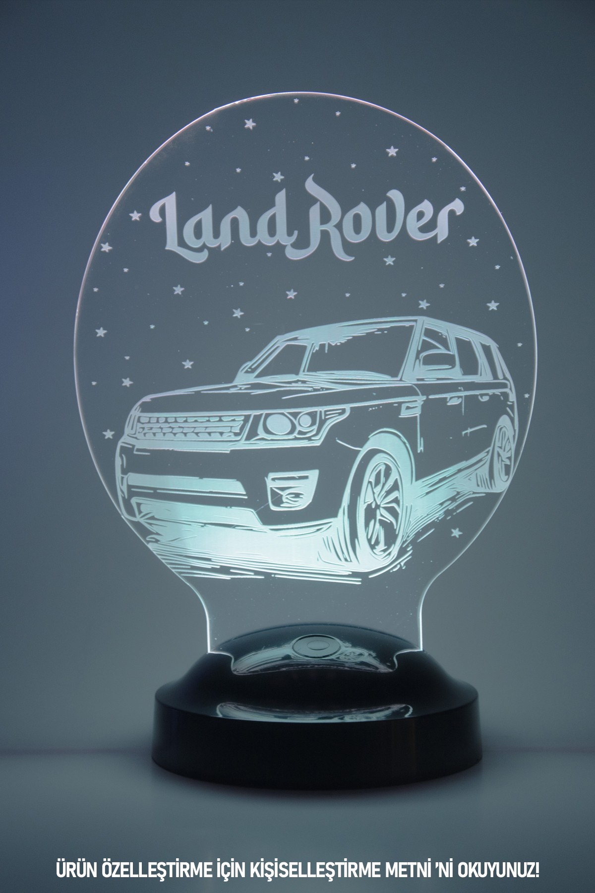 Land Rover Temalı 3D LED Lamba | Arazi Aracı Tutkunlarına Özel Hediye - LoveLamp