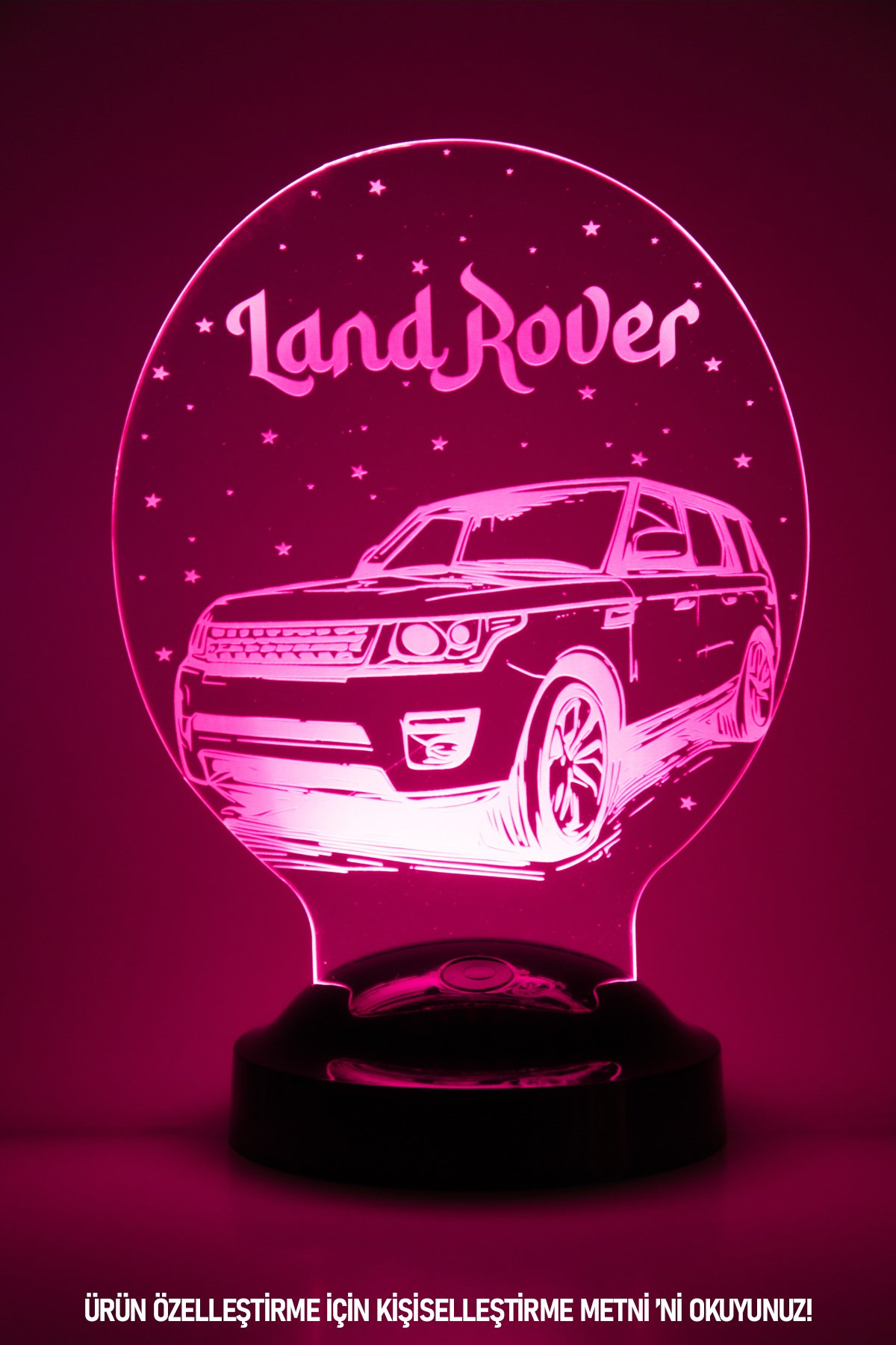 Land Rover Temalı 3D LED Lamba | Arazi Aracı Tutkunlarına Özel Hediye - LoveLamp
