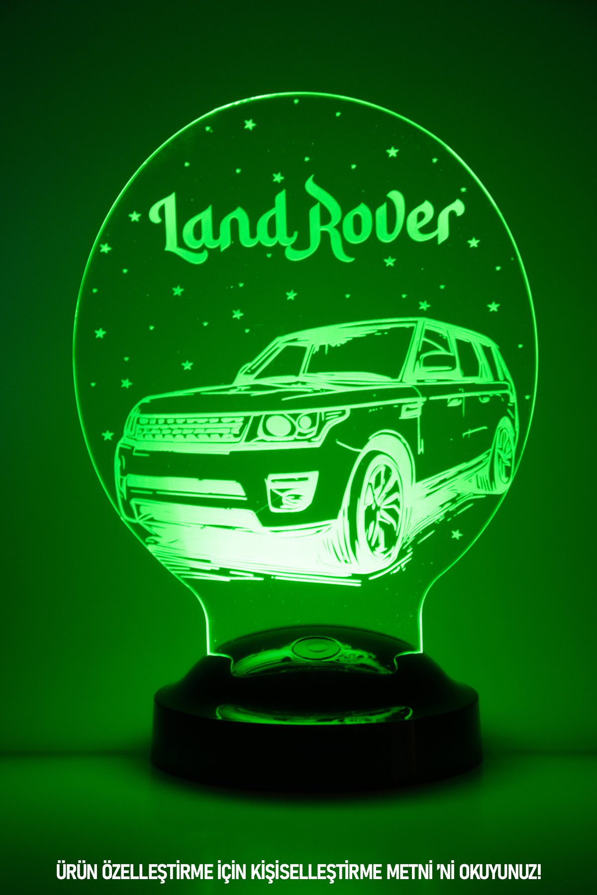 Land Rover Temalı 3D LED Lamba | Arazi Aracı Tutkunlarına Özel Hediye - LoveLamp