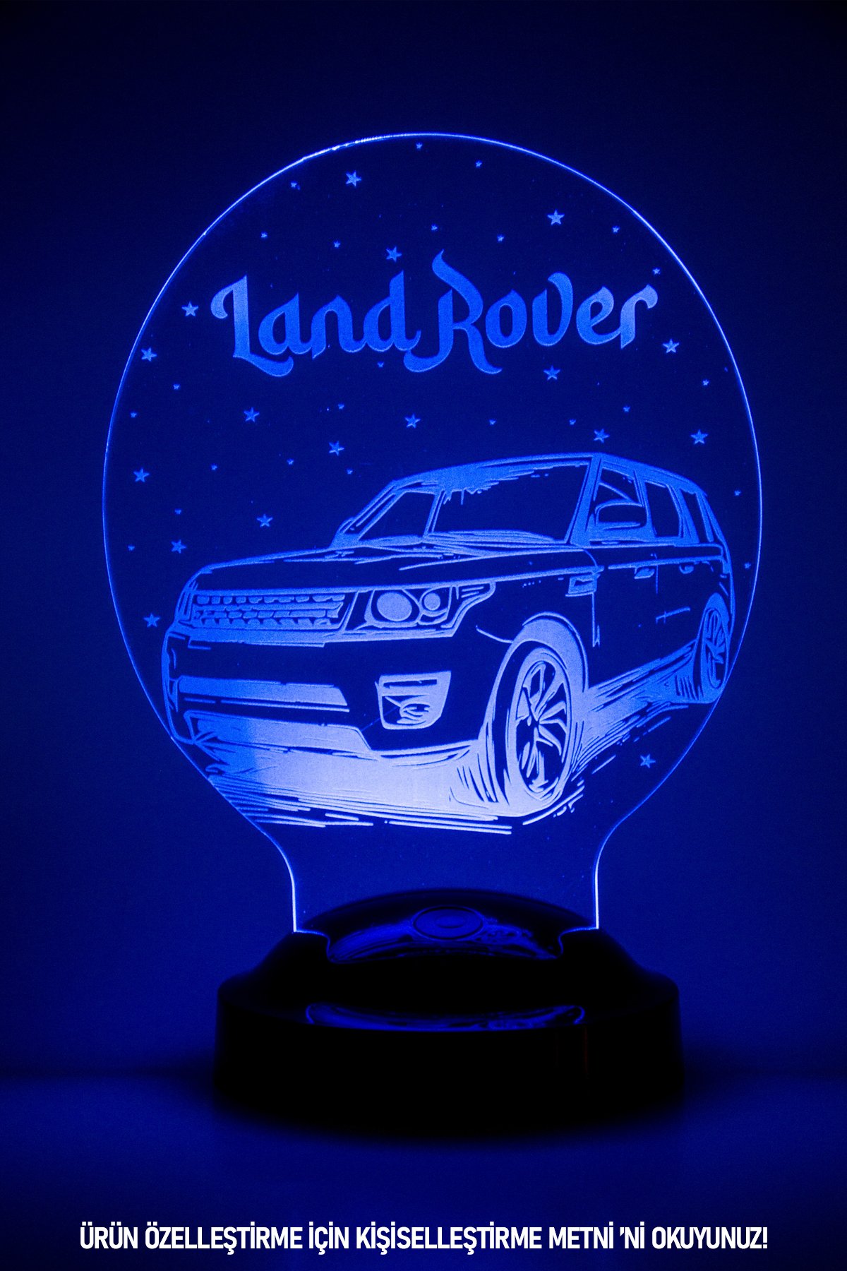 Land Rover Temalı 3D LED Lamba | Arazi Aracı Tutkunlarına Özel Hediye - LoveLamp