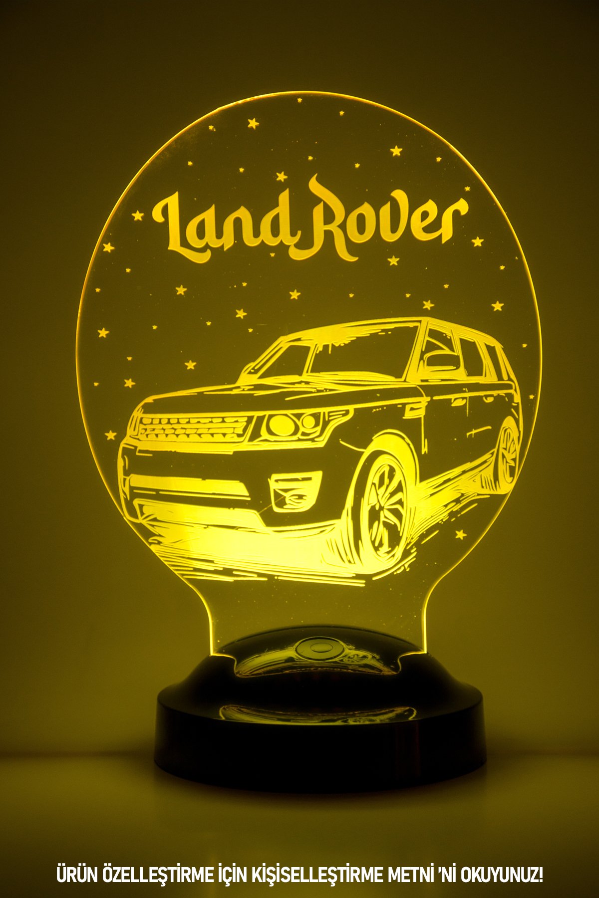 Land Rover Temalı 3D LED Lamba | Arazi Aracı Tutkunlarına Özel Hediye - LoveLamp