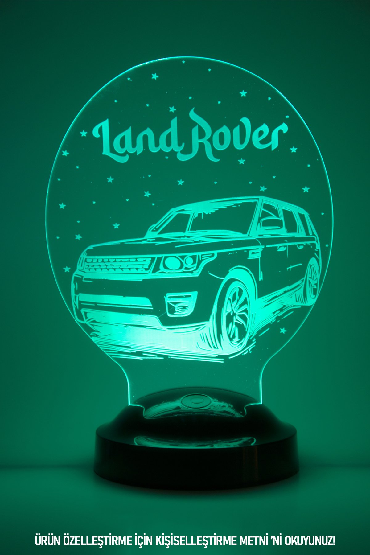 Land Rover Temalı 3D LED Lamba | Arazi Aracı Tutkunlarına Özel Hediye - LoveLamp
