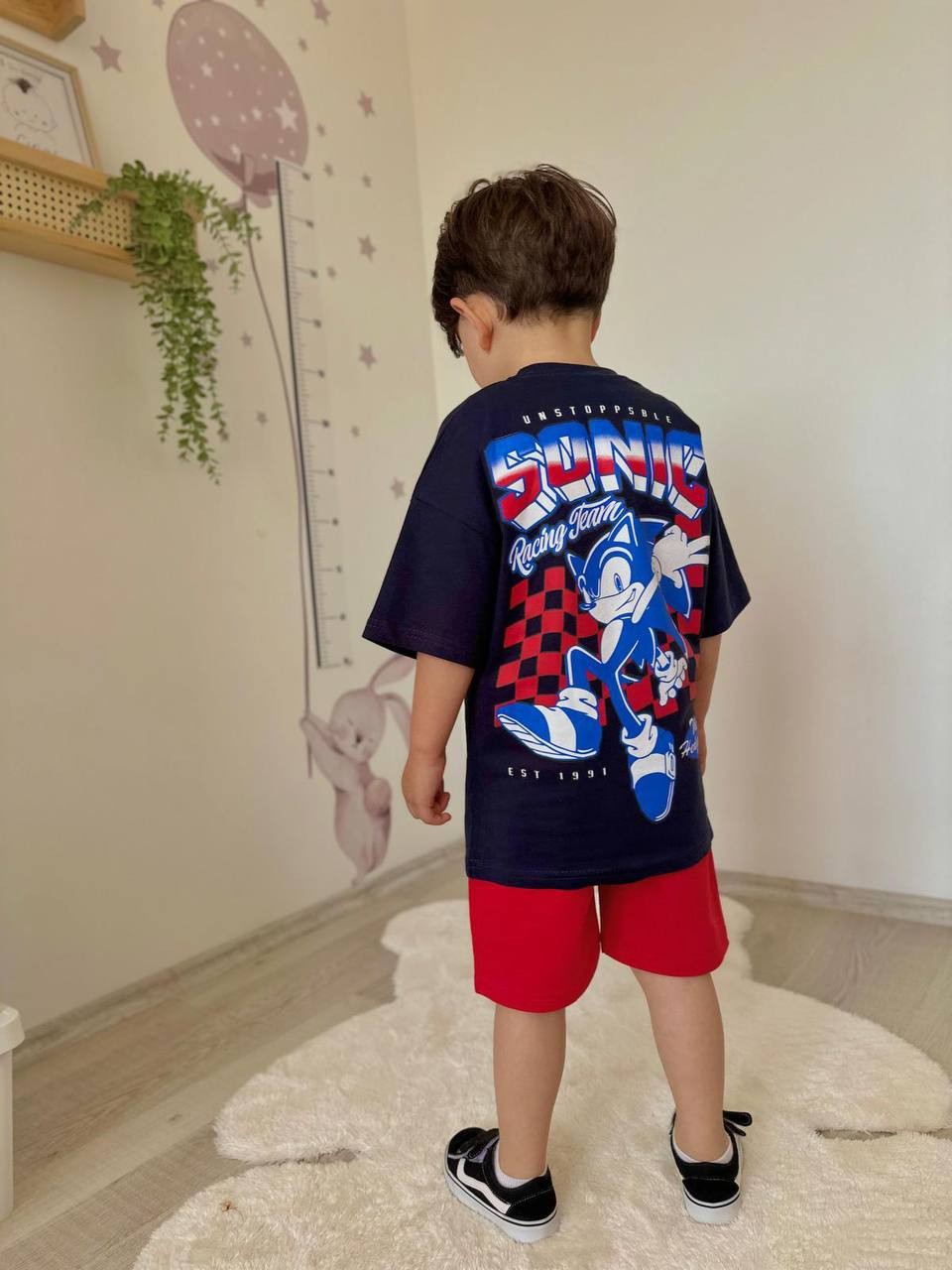 Sırt Baskılı Sonic Takım