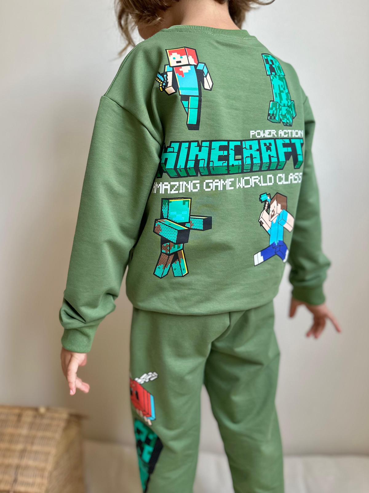 2ip Minecraft Sırt Baskılı Takım