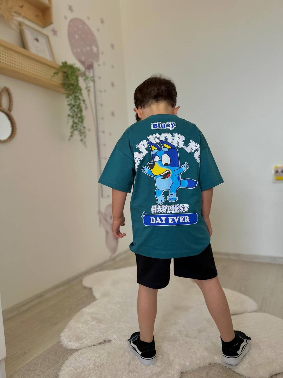Bluey Baskılı Takım