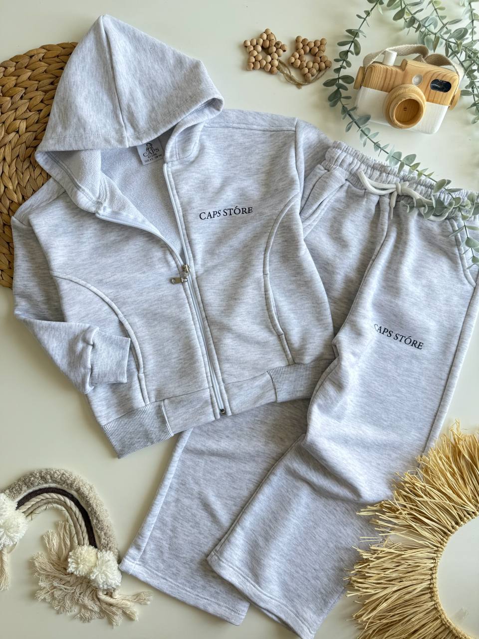 3iplik Hırkalı Takım