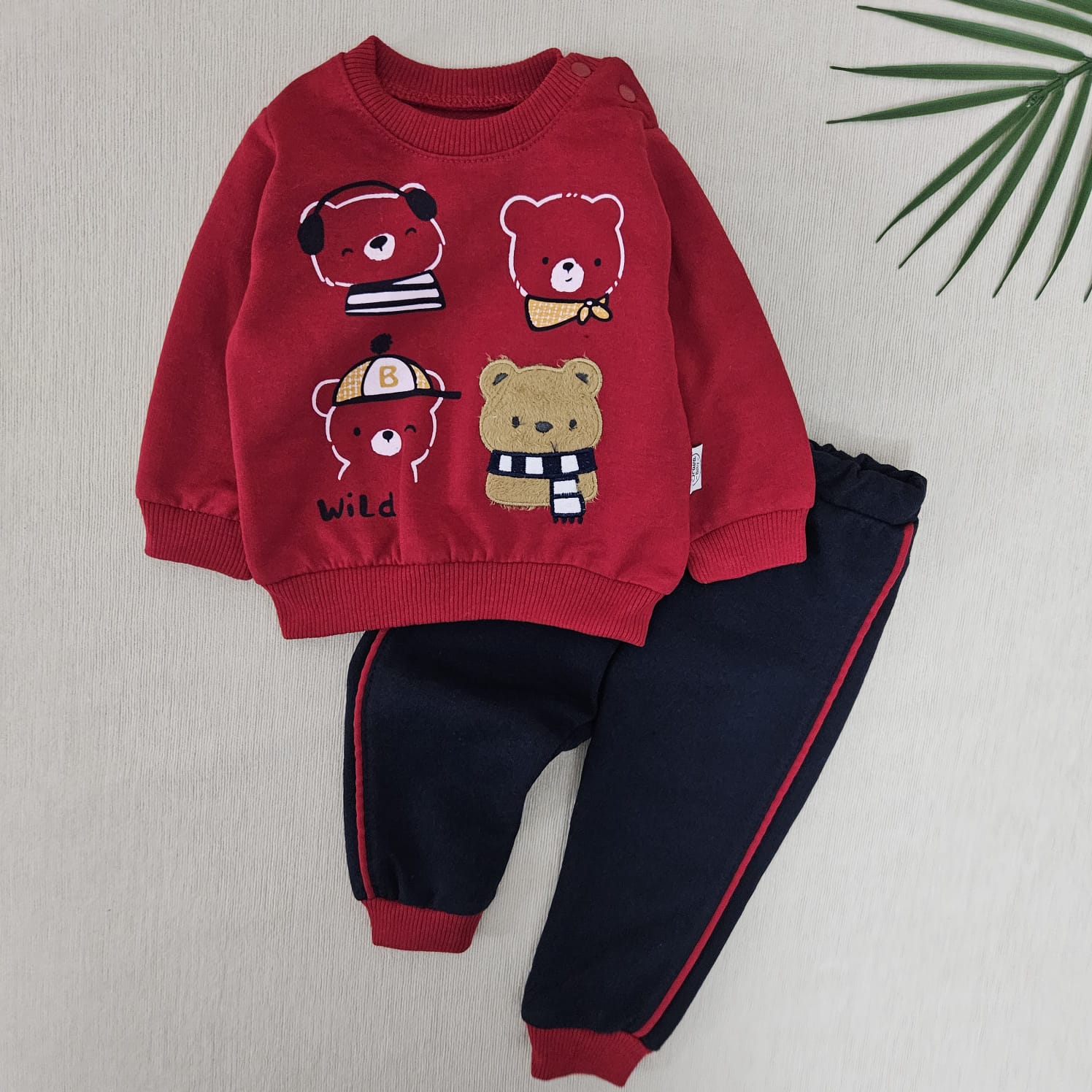 Bear Baskılı Takım