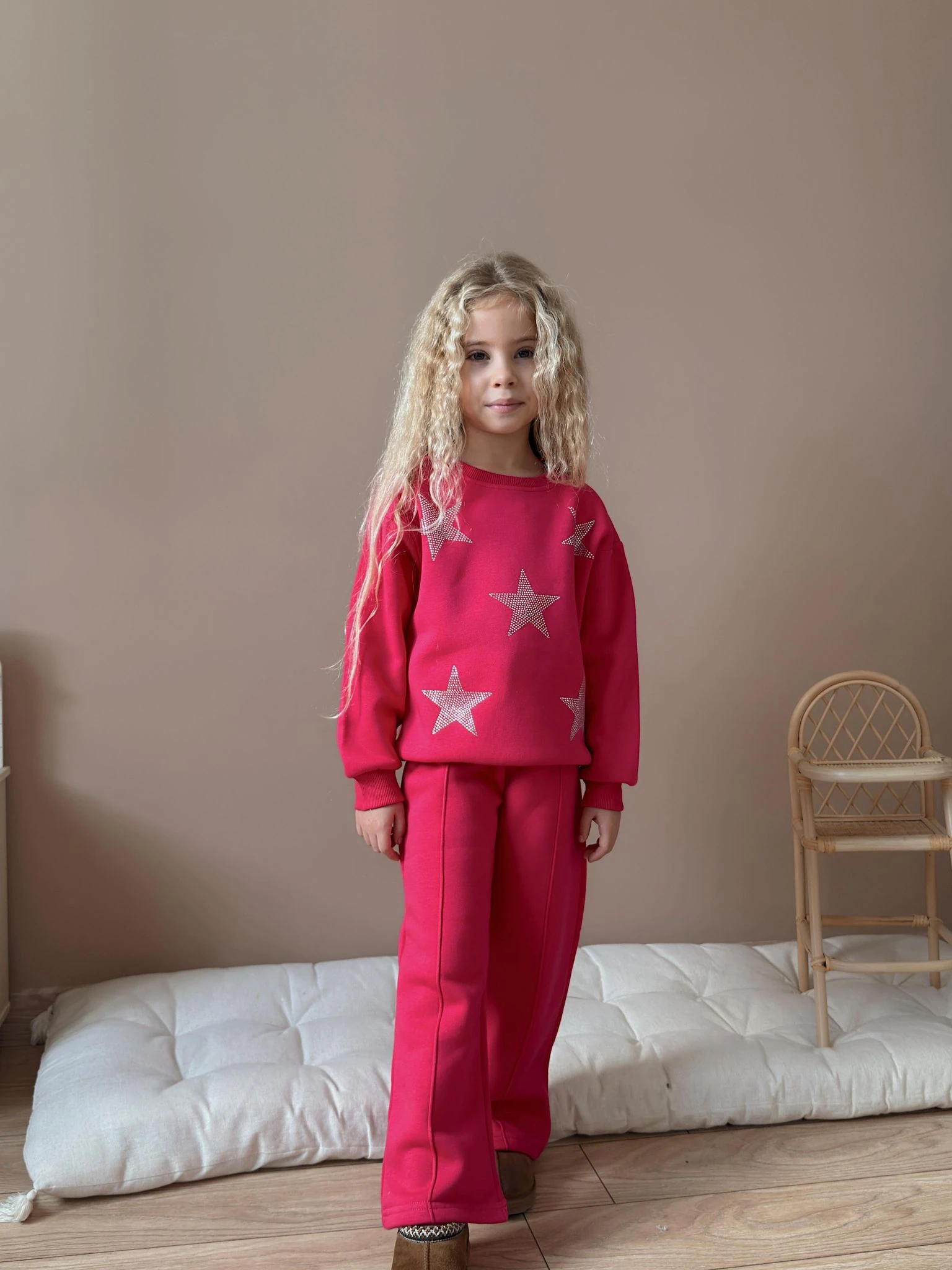 Şardonlu Yıldız Taş Detaylı Takım