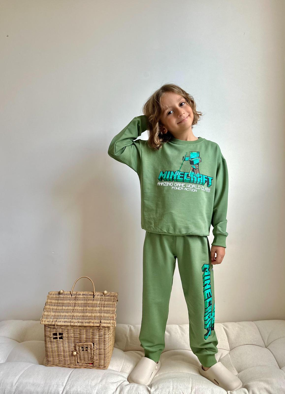 2ip Minecraft Sırt Baskılı Takım