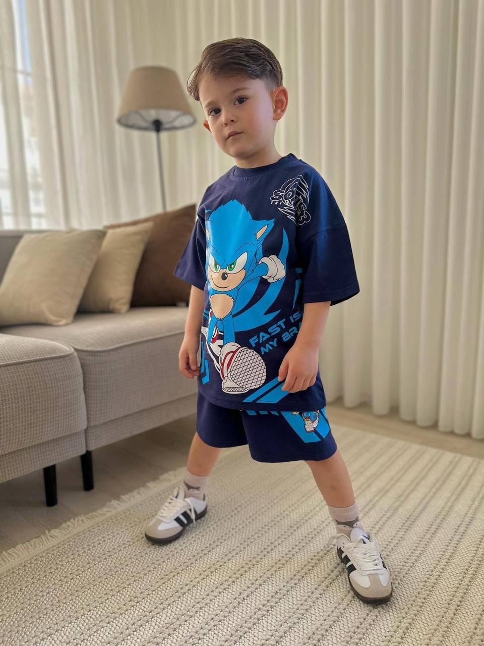 Sırt Baskılı Sonic Takım