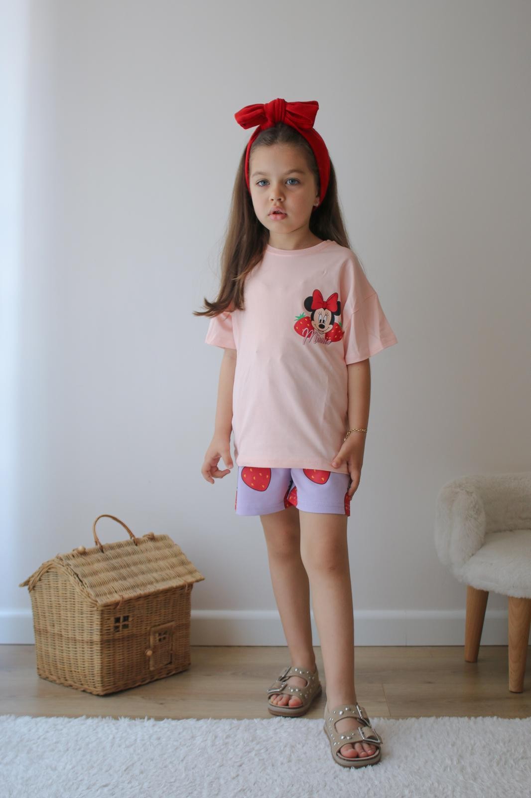 Minnie Sırt Baskılı Takım