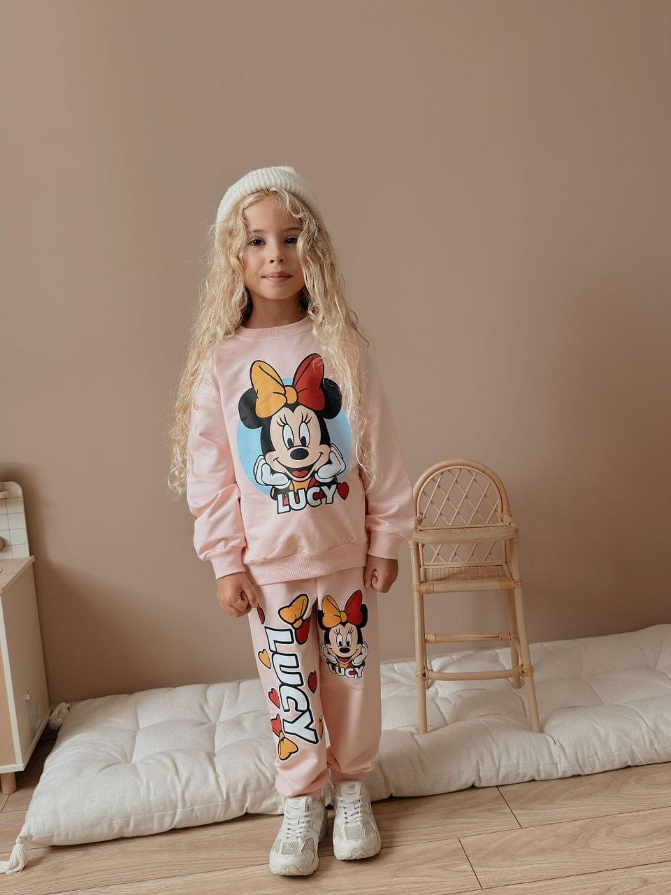 2ip Mickey Mouse  Baskılı Takım