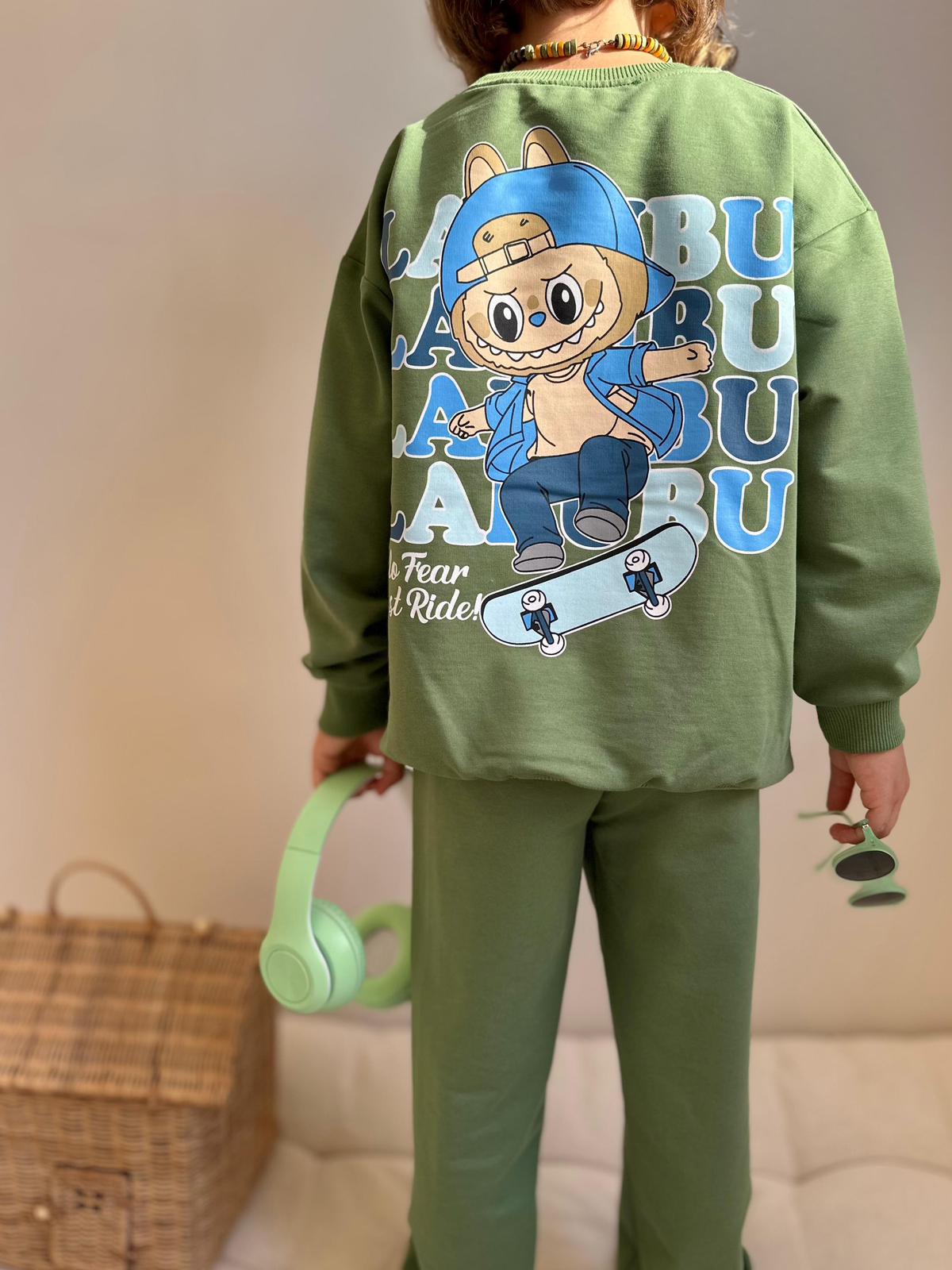 2ip Labubu Sırt Baskılı Takım