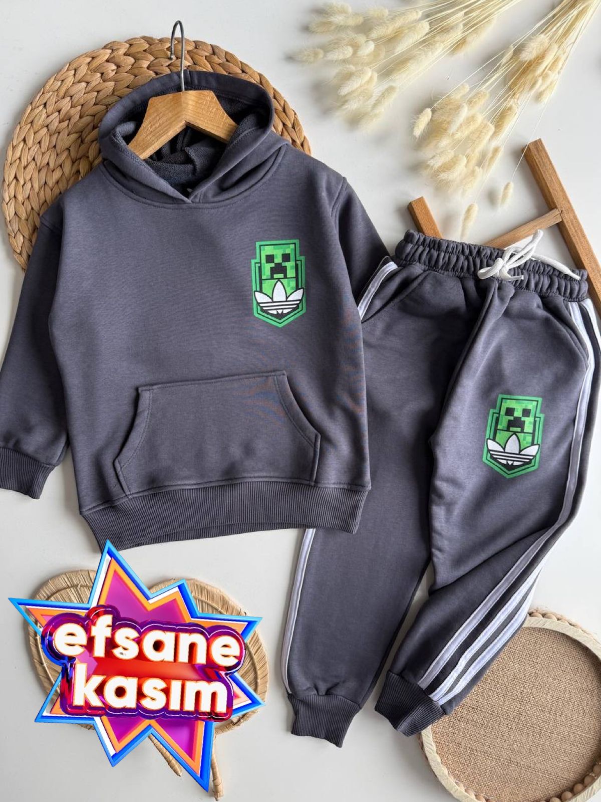 3iplik Sırt Baskılı Takım