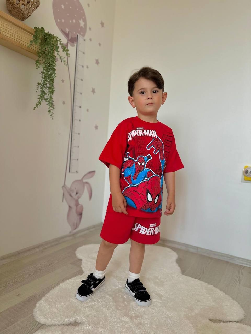 Spiderman Baskılı Takım