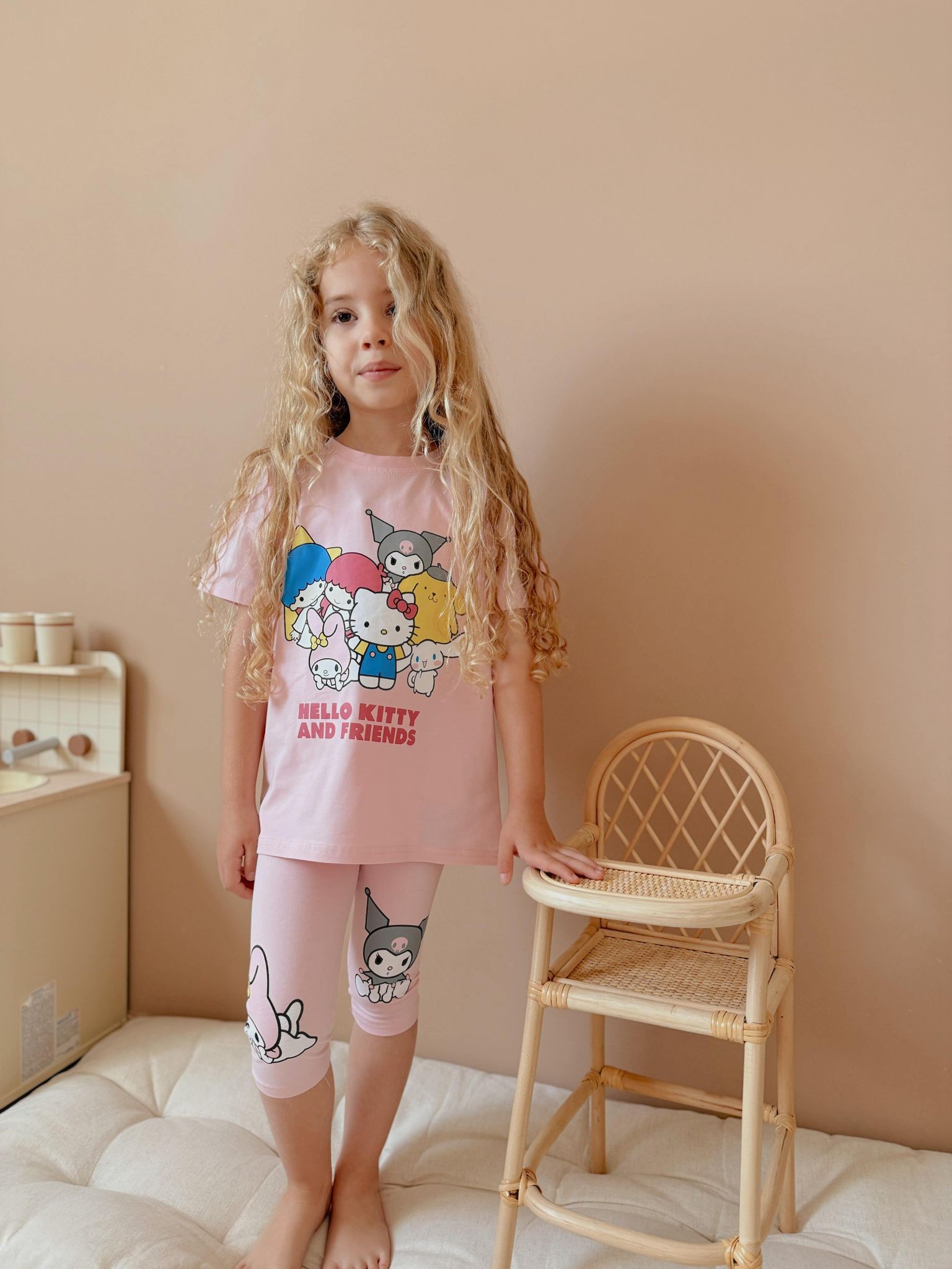 Hello Kitty Baskılı takım