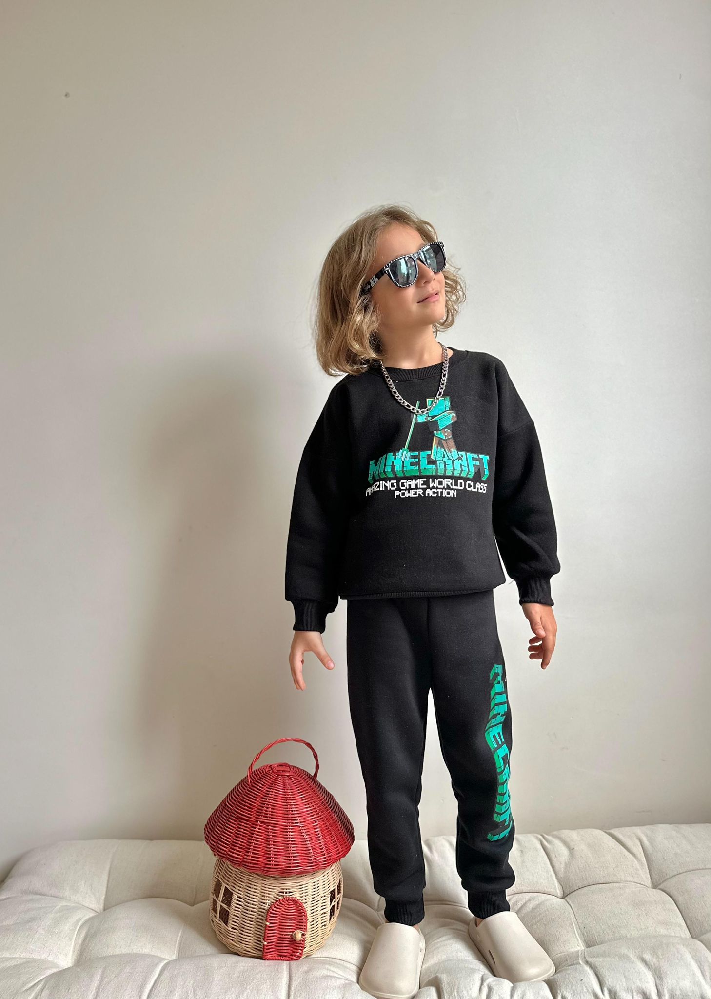 Şardonlu Sırt Baskılı Takım