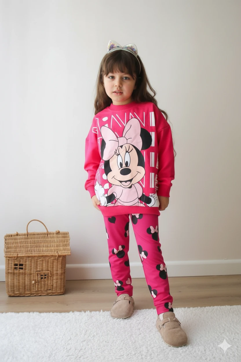 Şardonlu Baskılı Takım