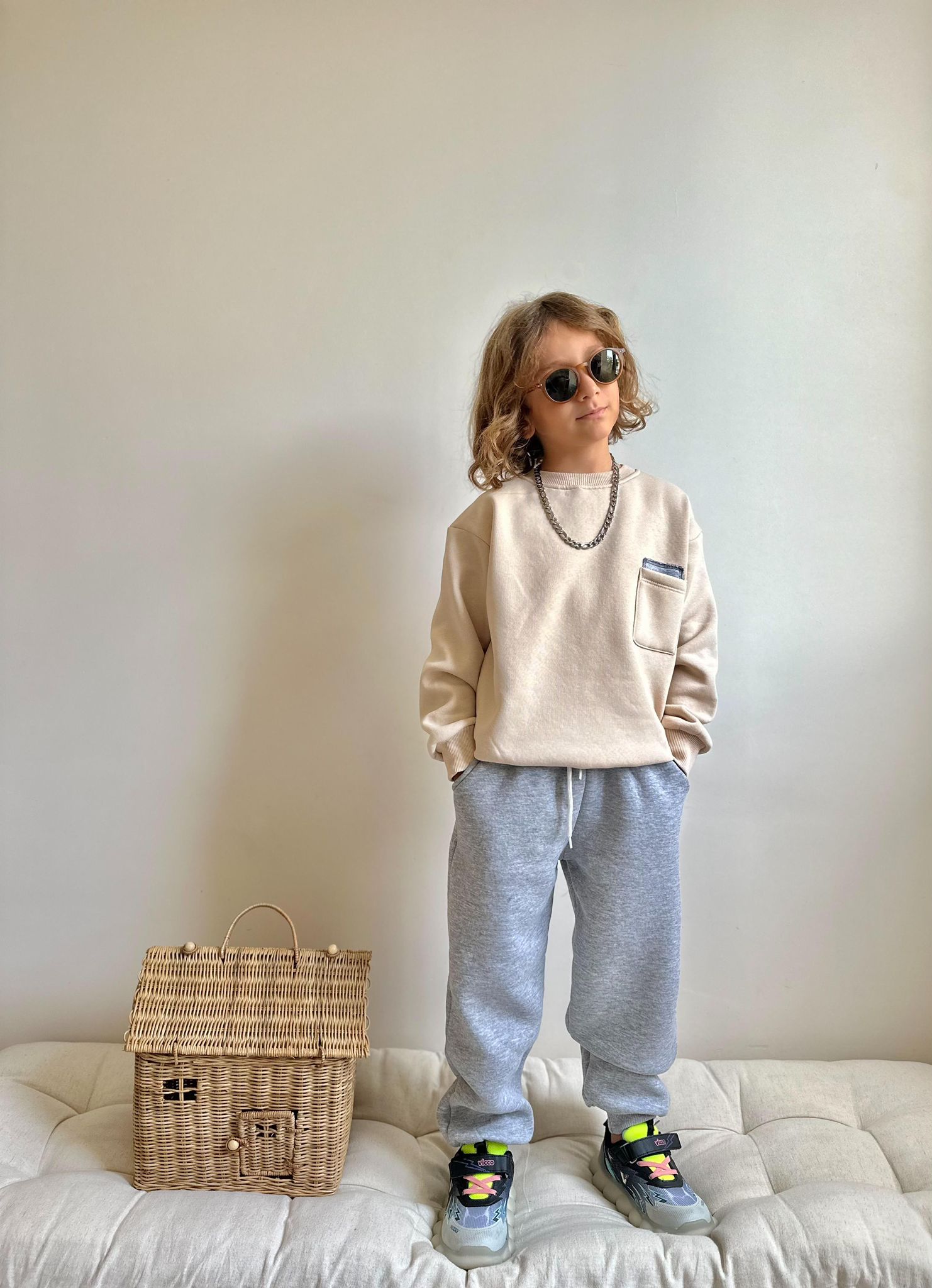 Şardonlu Cep Detaylı Takım