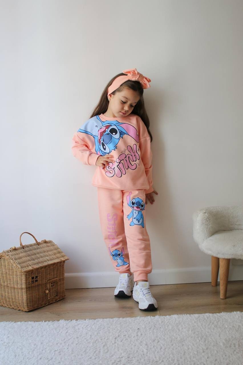 Stitch Baskılı Takım