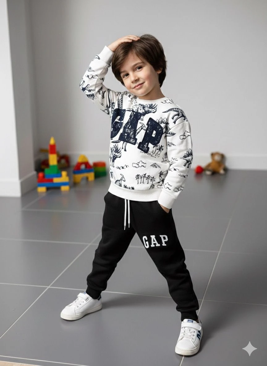 Şardonlu Baskılı Takım