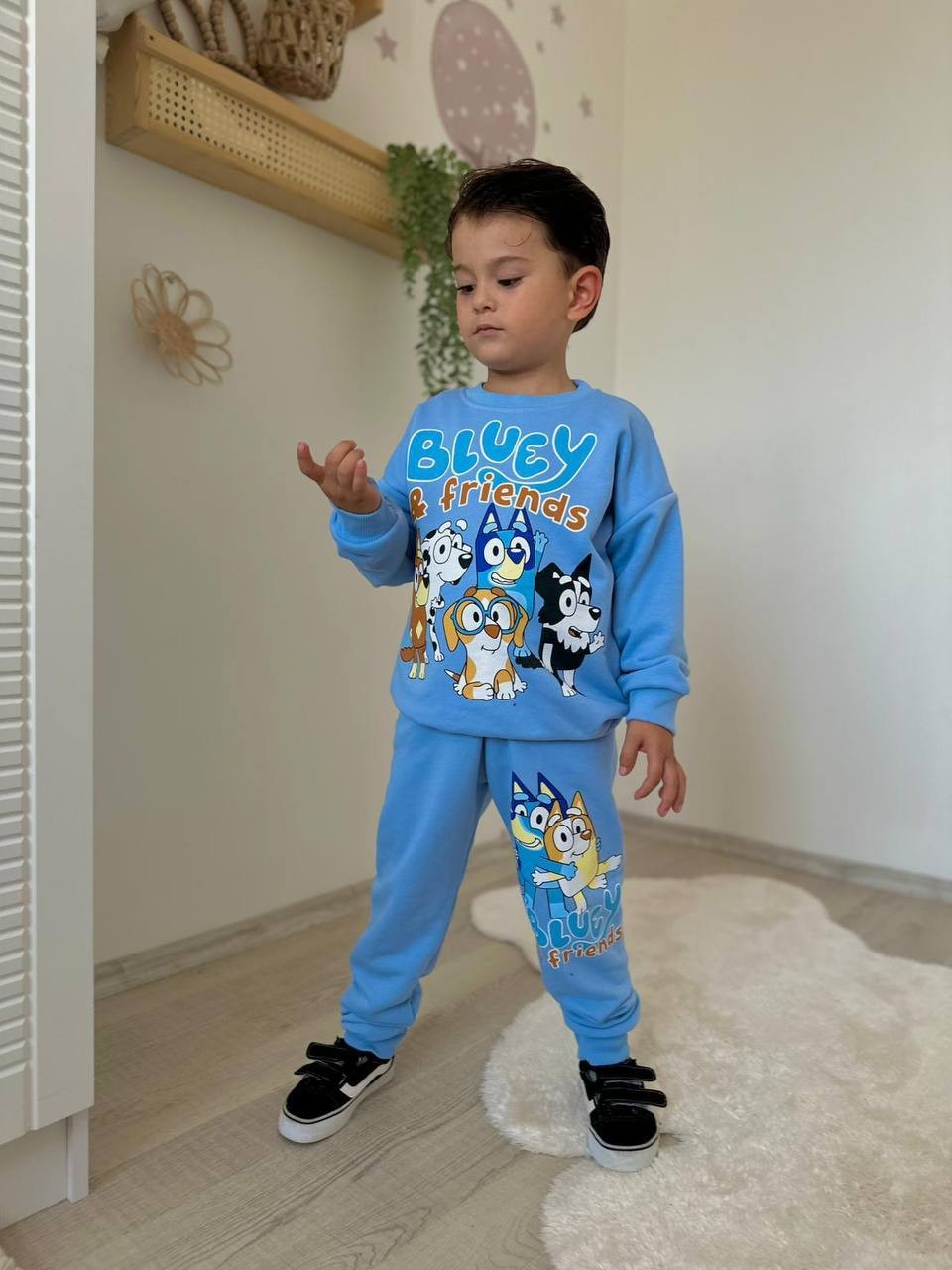 Bluey Baskılı Takım
