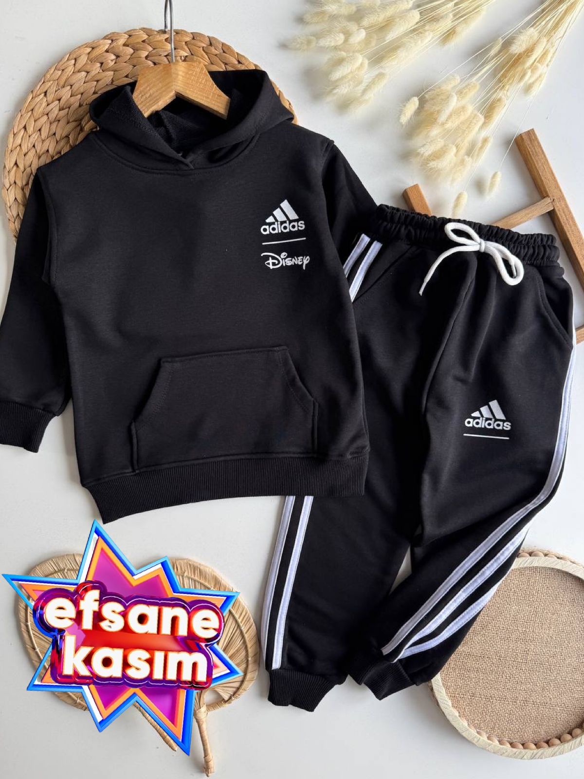 3iplik Kapişonlu Takım