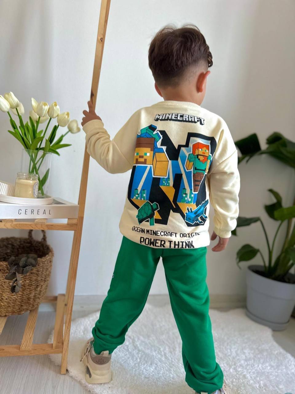 Şardonlu Sırt Baskılı Takım