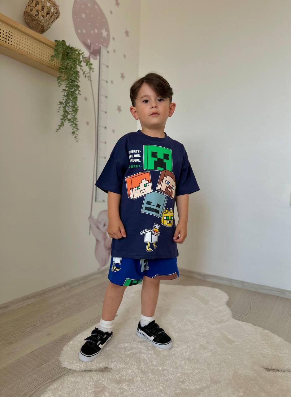Minecraft Baskılı Takım