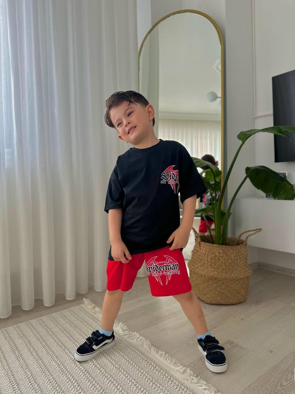 Sırt Baskılı Spiderman Takım