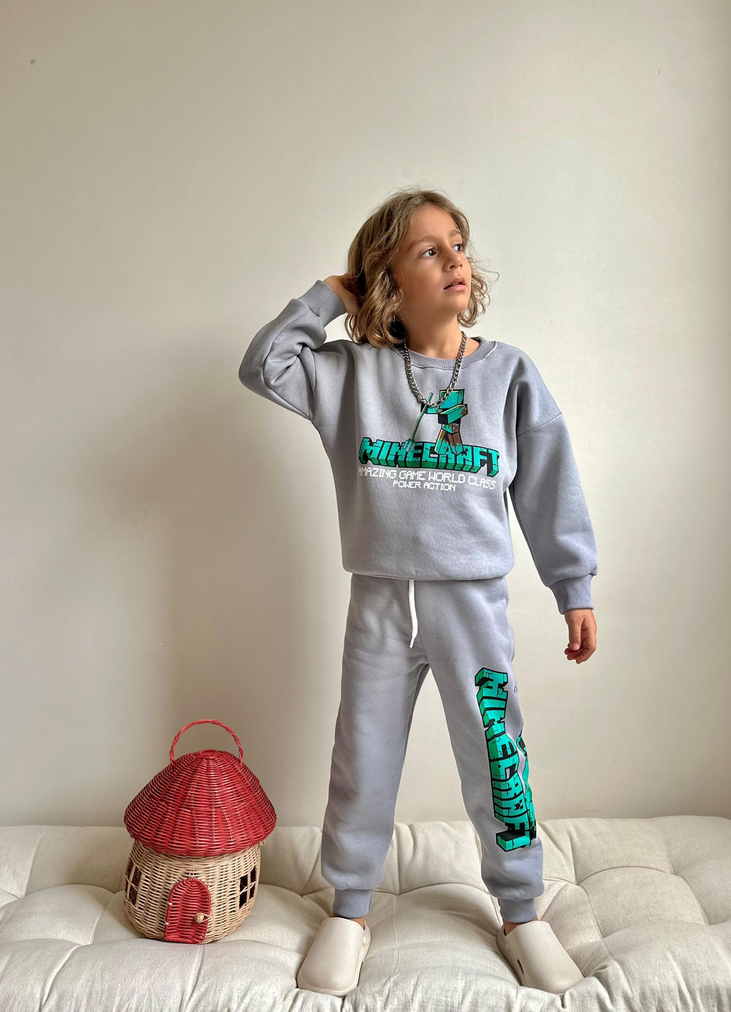 Şardonlu Sırt Baskılı Takmı