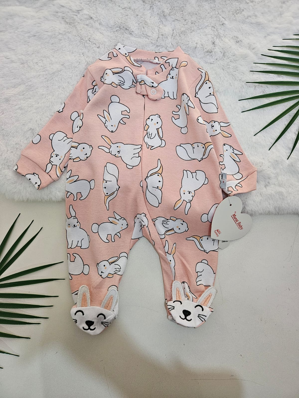 Tavşan Baskılı Tulum