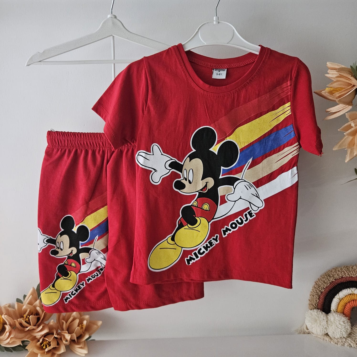 Mickey Mouse Baskılı Takım