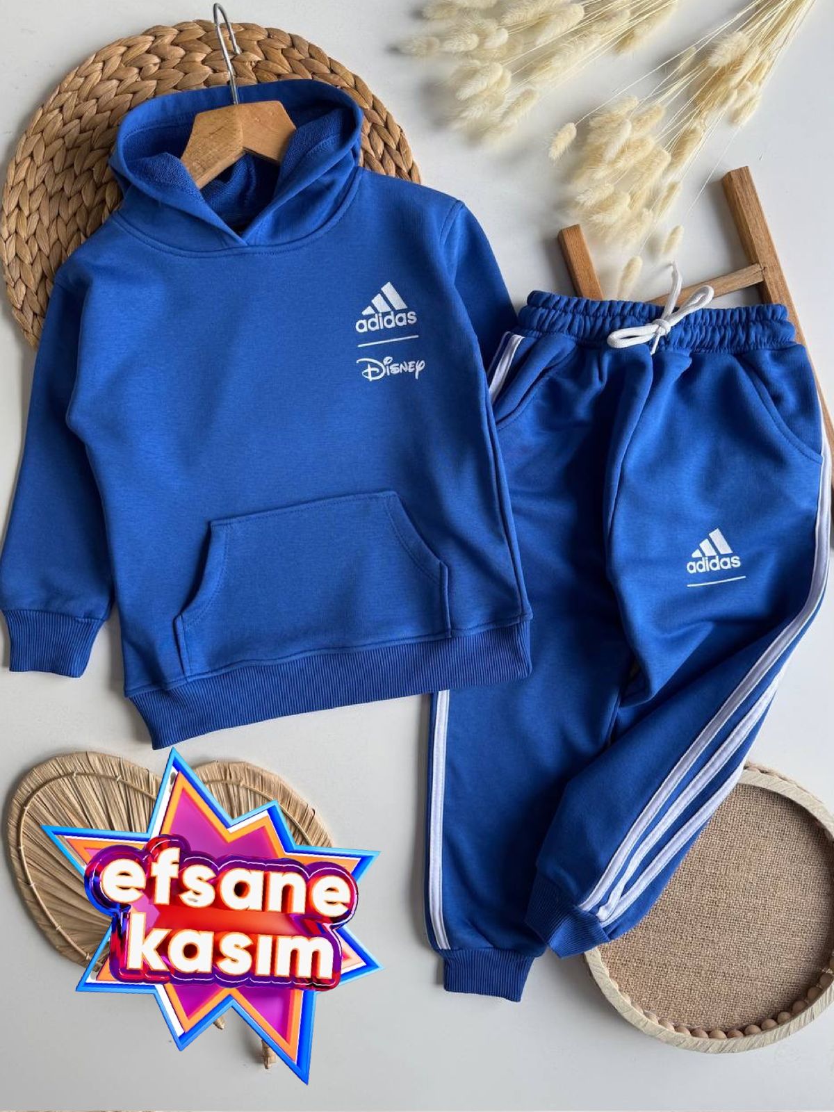 3iplik Kapişonlu Takım