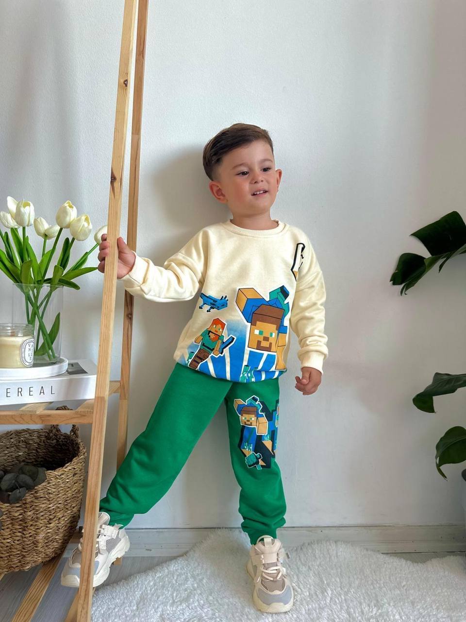 Şardonlu Sırt Baskılı Takım