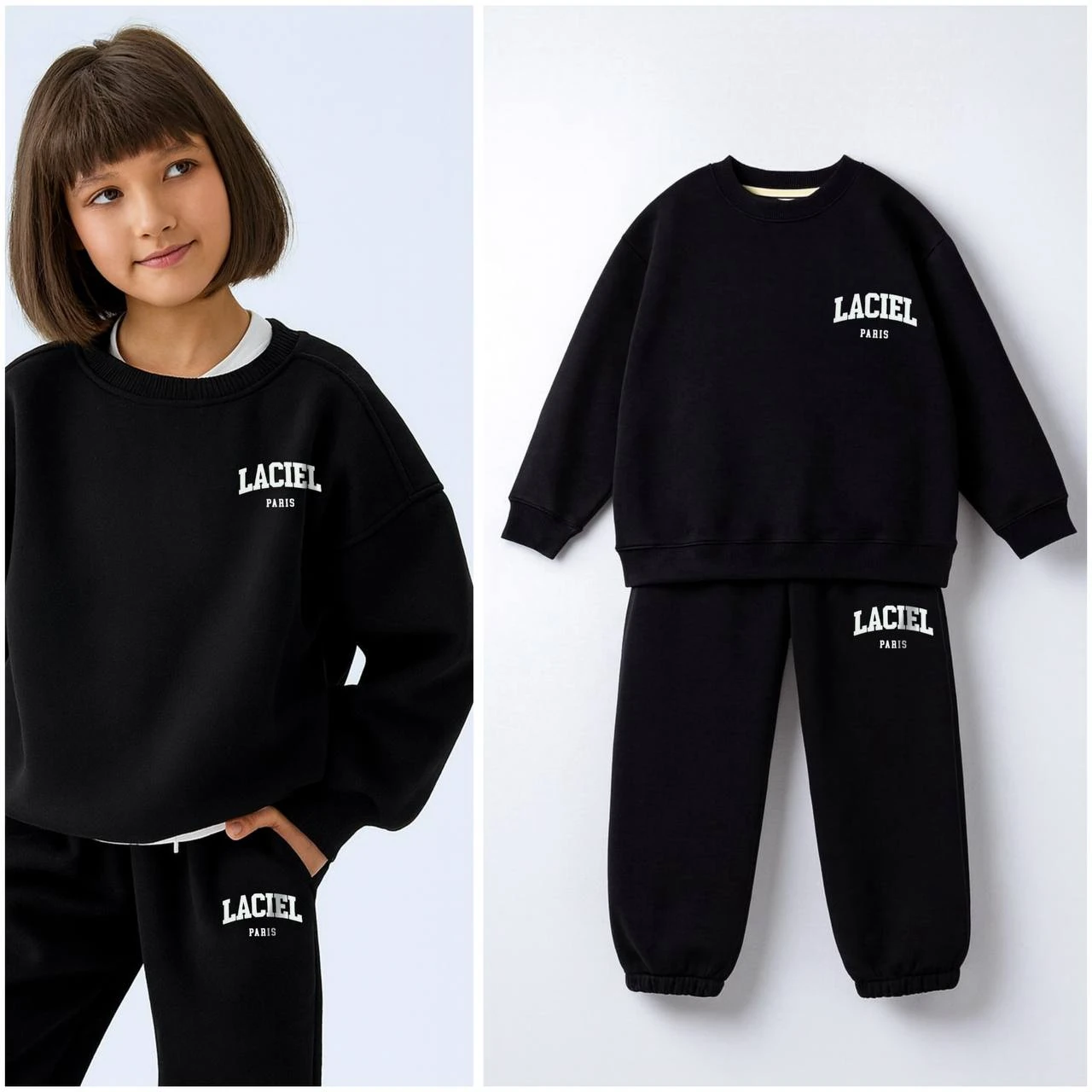 La'ciel Paris Sırt Baskılı 3ip Takım