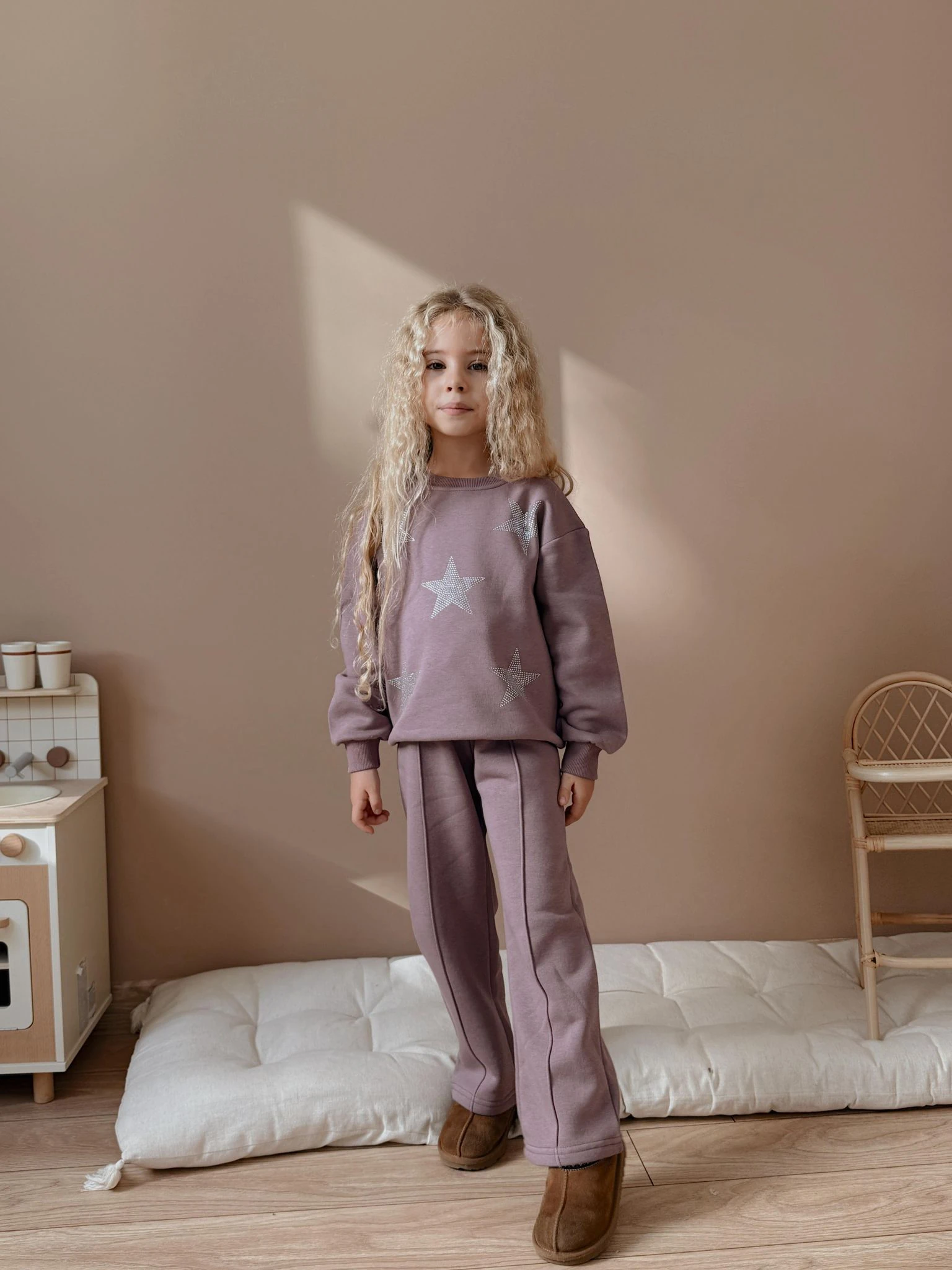 Şardonlu Yıldız Taş Detaylı Takım