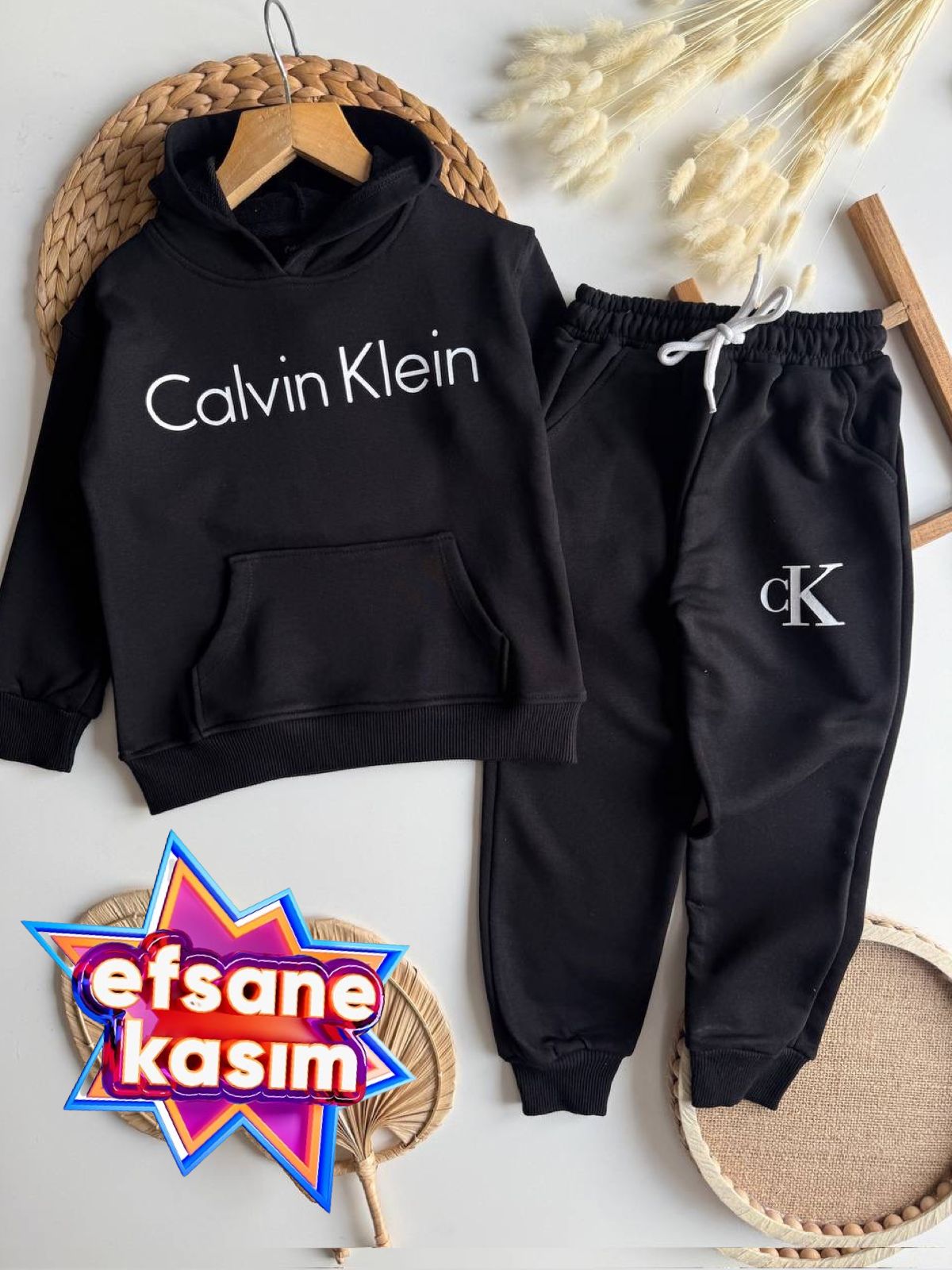 3iplik Kapişonlu Takım