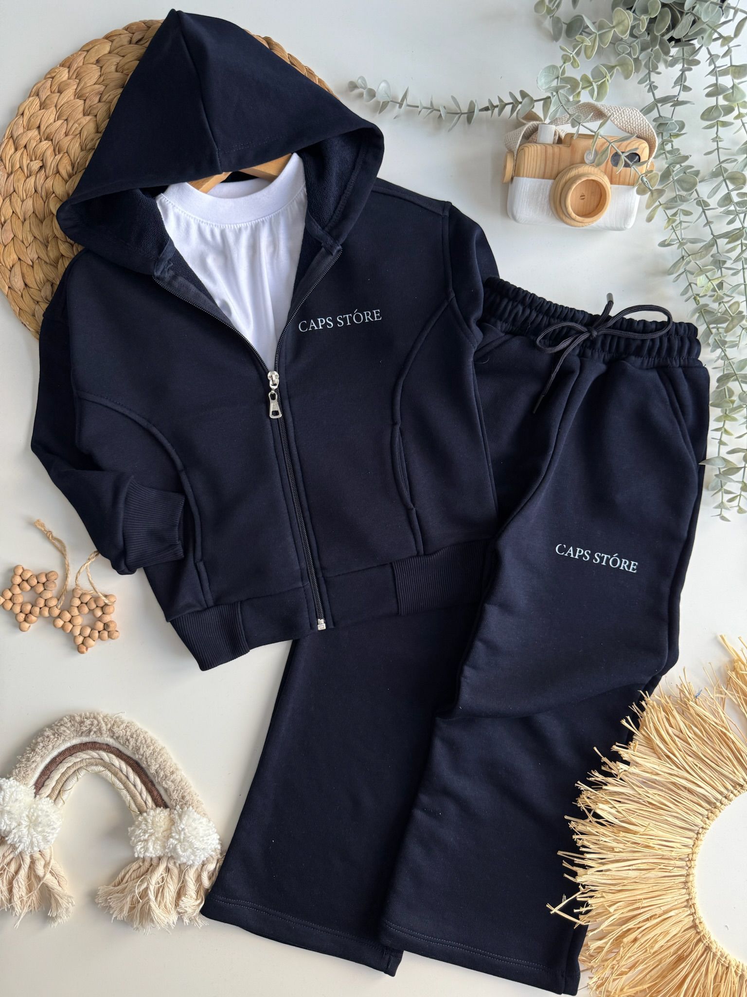 3iplik Hırkalı Takım