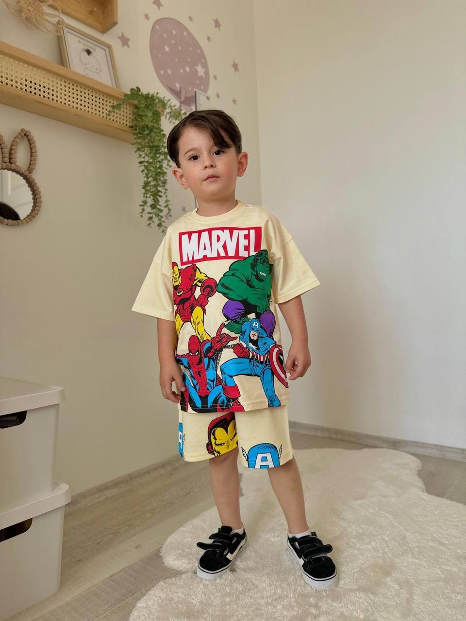 Marvel Baskılı Takım